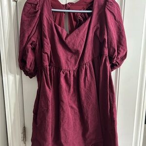 Arula Burgundy dress